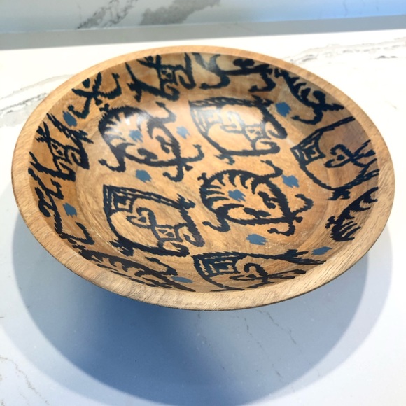 Target Threshold Decorative Wooden Bowl